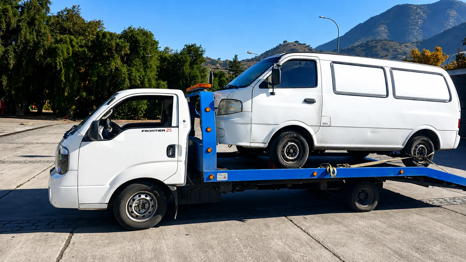 servicio de grúa para autos en Santiago